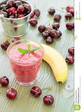 Chocolate Cherry Banana Shake